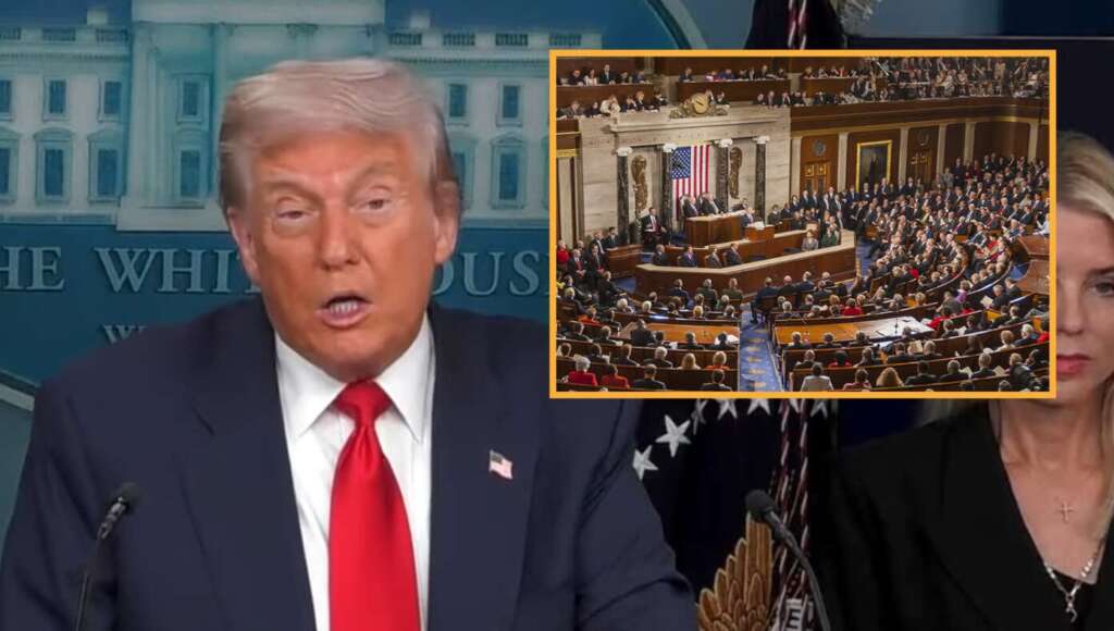 Trump Vows To Drastically Reduce The Number Of Criminals In Washington By Sending Congress Home (Satire)