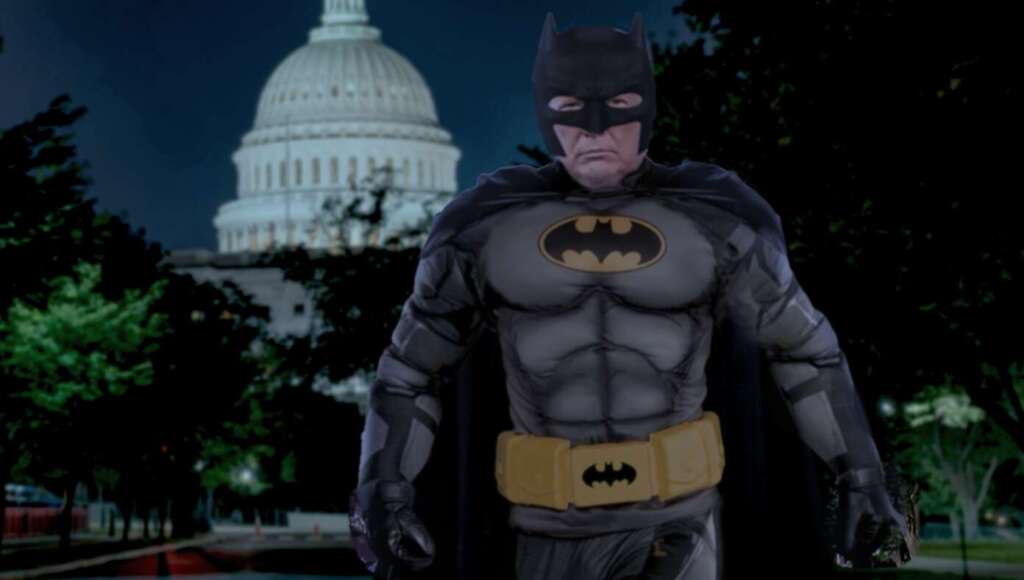 Vigilante Justice: Trump Dresses Up As Bat And Patrols Streets Of DC (Satire)