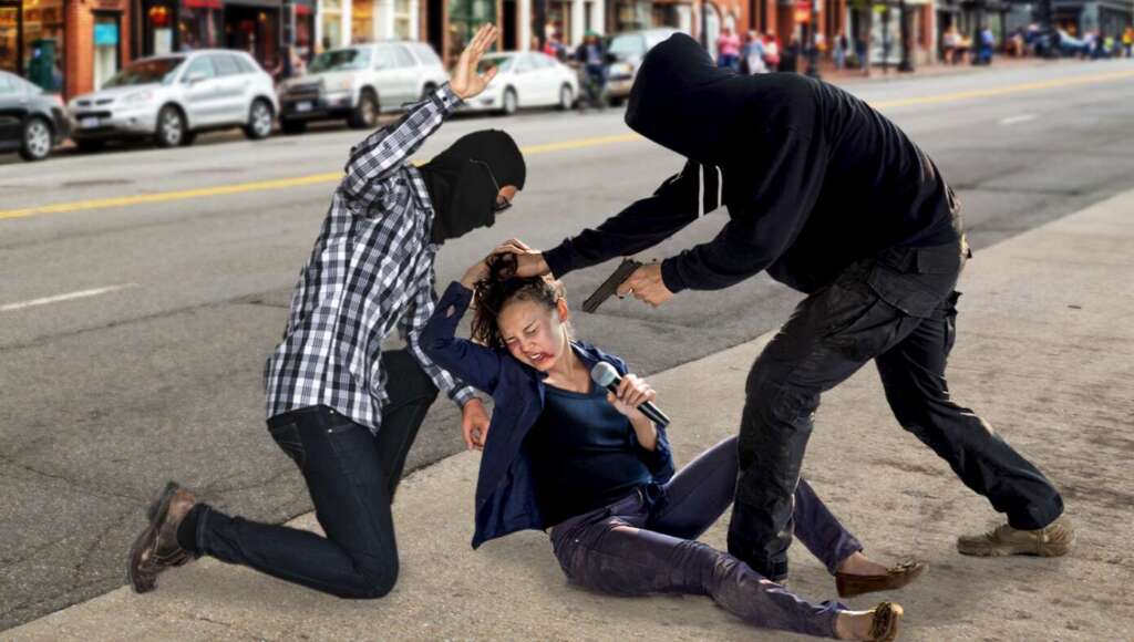 ‘Crime is Down In DC!’ Shouts Journalist Currently Being Pummeled By Group Of Thugs (Satire)