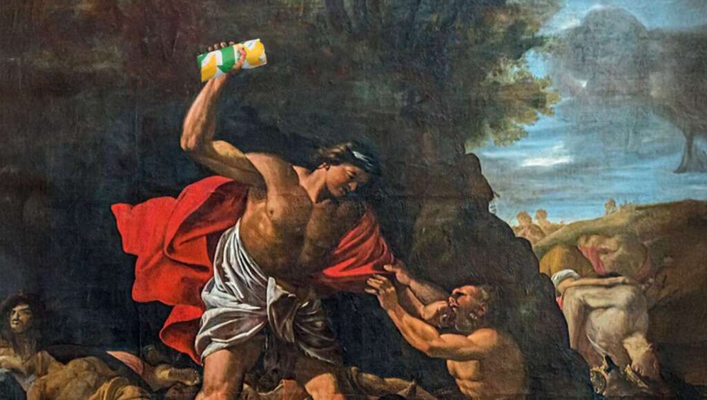 Scholars Now Believe Samson Slew 1,000 Philistines With A 6-Inch Italian B.M.T. (Satire)