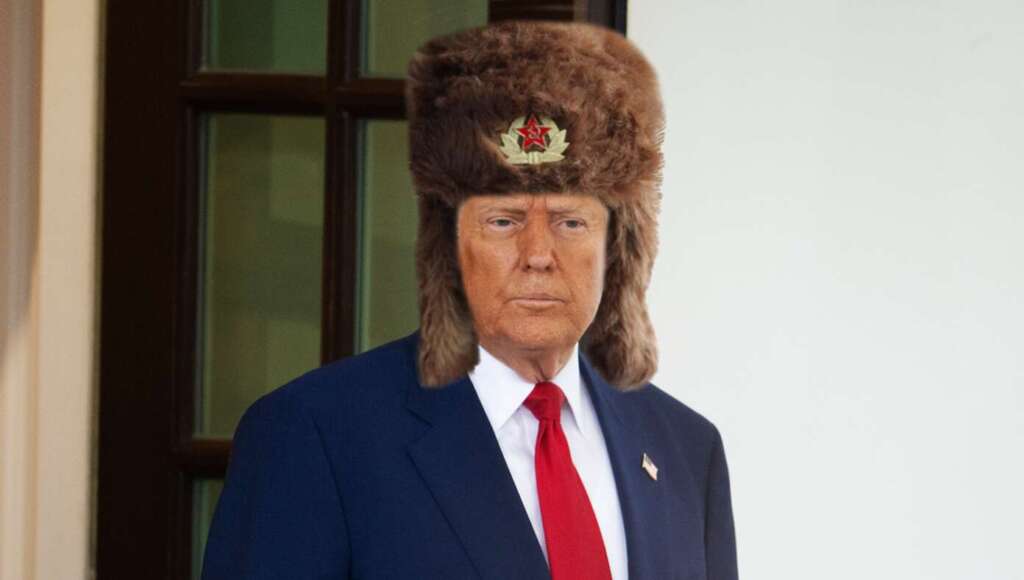 Ukraine Raises Alarm As Trump Emerges From Meeting Wearing Soviet Ushanka (Satire)