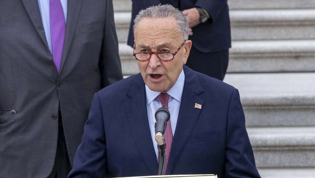 Chuck Schumer Said He’s Never Felt In Danger Walking In DC And Neither Have His Ten Bodyguards (Satire)