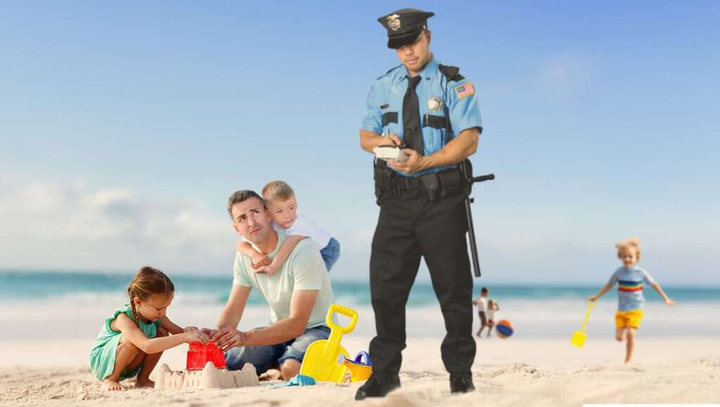 California Fines Family For Building Sandcastle Without Coastal Commission Approval (Satire)