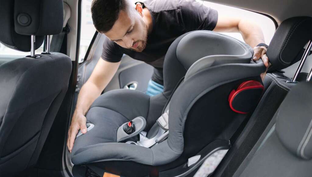 Instant Sainthood: Man Installs Car Seat Without Cussing (Satire)