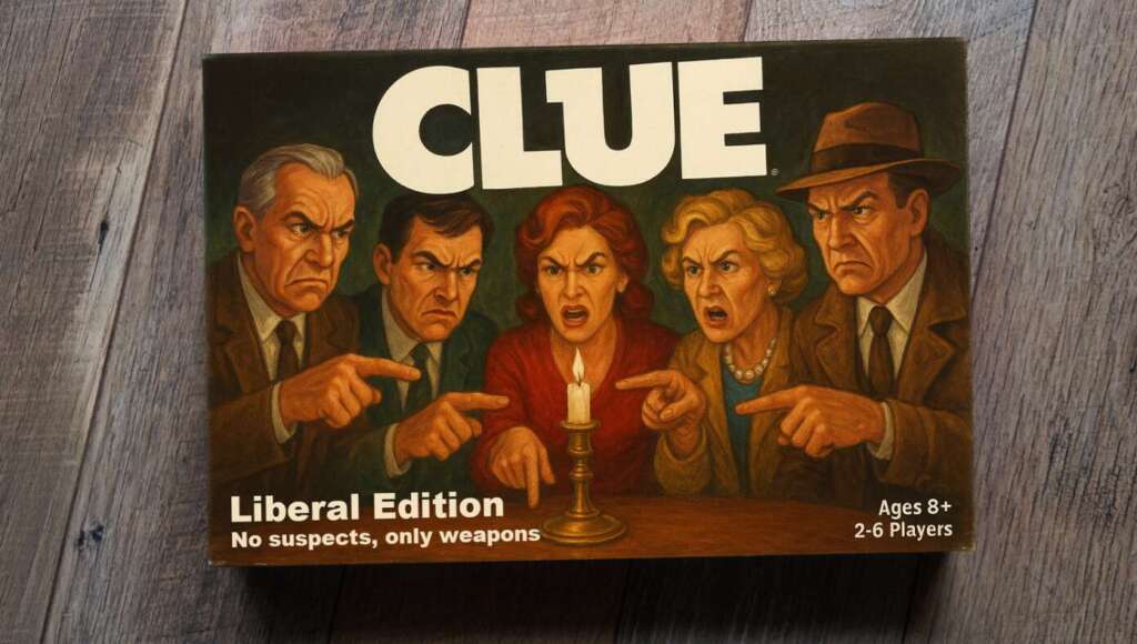 New ‘Clue’ Board Game For Liberals Just Has You Blame The Murder Weapon (Satire)
