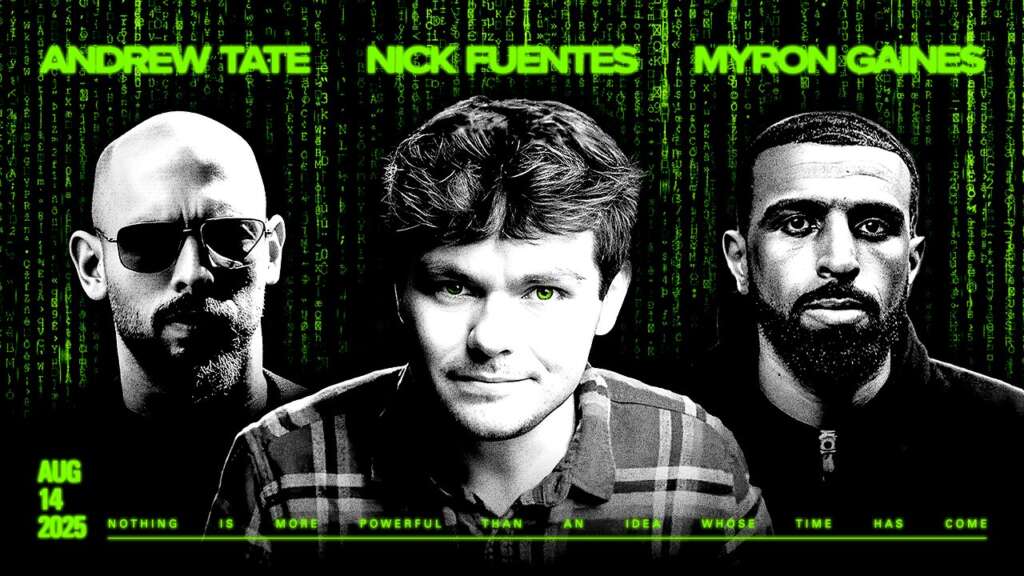 Nick Fuentes x Andrew Tate x Myron Gaines