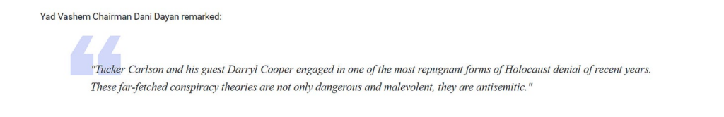 An open letter to Dave Smith, friend to Holocaust deniers