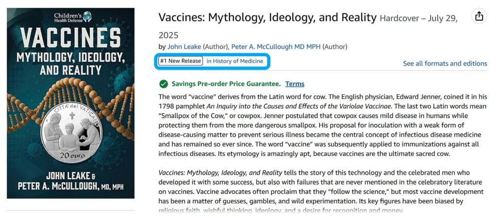 Reckless World of Vaccinology