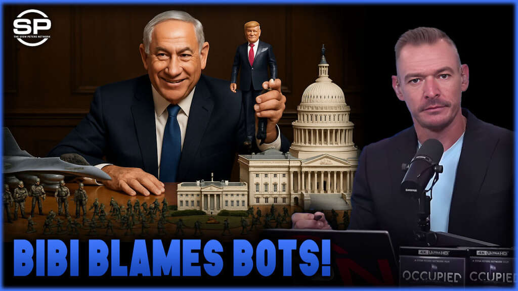 Netanyahu blames BOTS for the PLUMMETING Support for Israel!