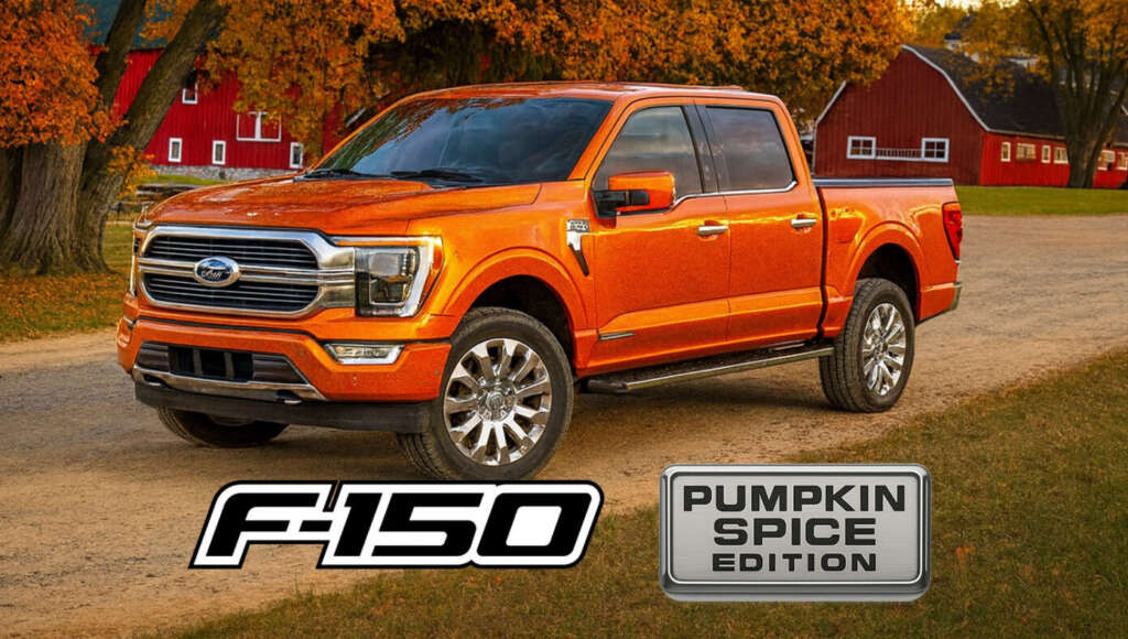 Ford Introduces Pumpkin Spice F-150 (Satire)
