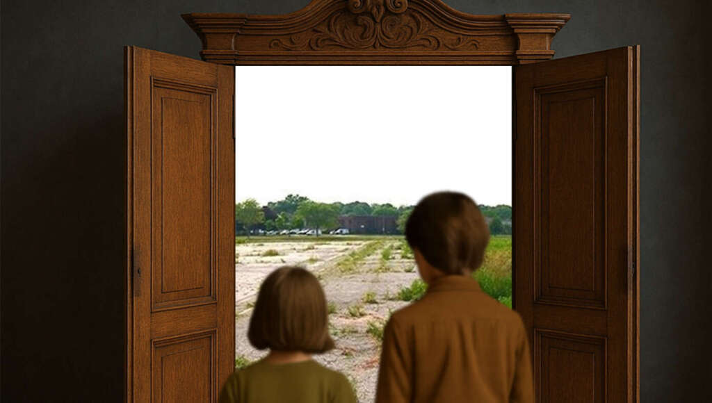 Sad: Kids Find A Secret World Behind Old Wardrobe, But It’s Just Toledo, Ohio (Satire)