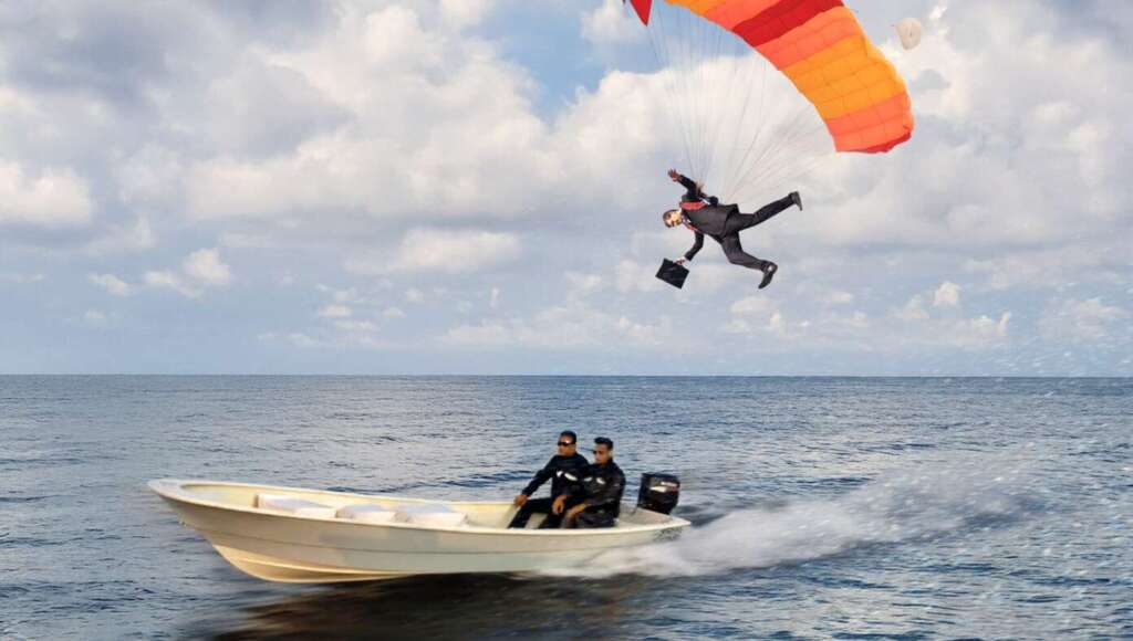Navy Airdrops Public Defender Onto Drug Boat To Give Cartel Members Due Process (Satire)