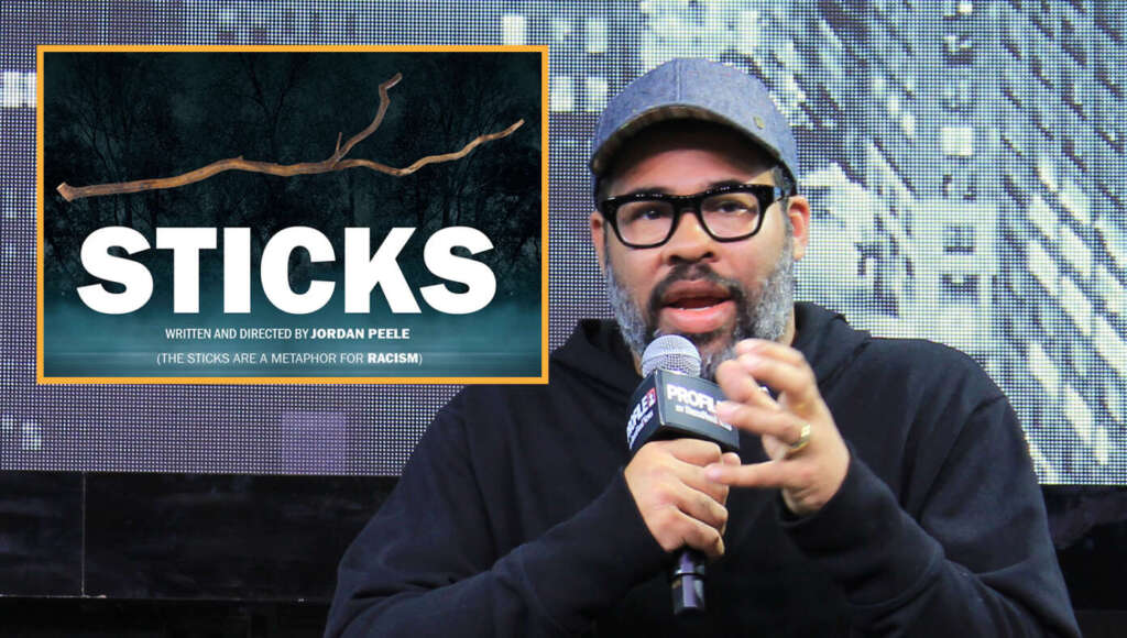 Jordan Peele Announces New Movie ‘STICKS’ Where White People Beat Black People With Sticks (The Sticks Are A Metaphor For Racism) (Satire)