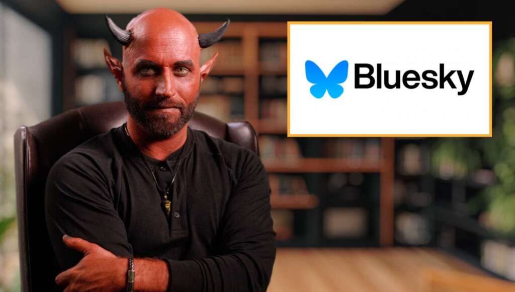 Satan Blowin’ Up As Top Influencer On Bluesky (Satire)