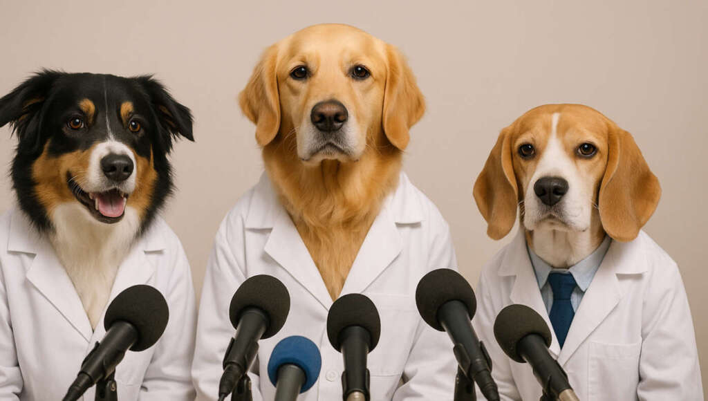 Dog CDC Announces Eating Own Poo Completely Safe (Satire)