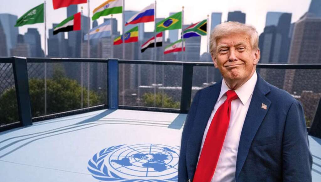 More Winning: Trump To Demolish UN Building And Replace With UFC Arena (Satire)
