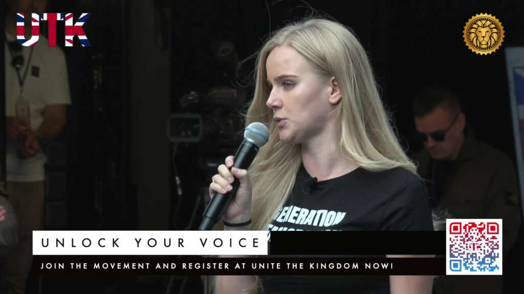 Eva Vlaardingerbroek delivers a Powerful Speech | UTK Freedom of Speech Rally Sep 13 2025
