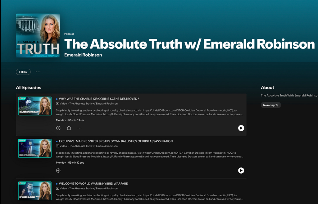 Emerald Robinson On Spotify