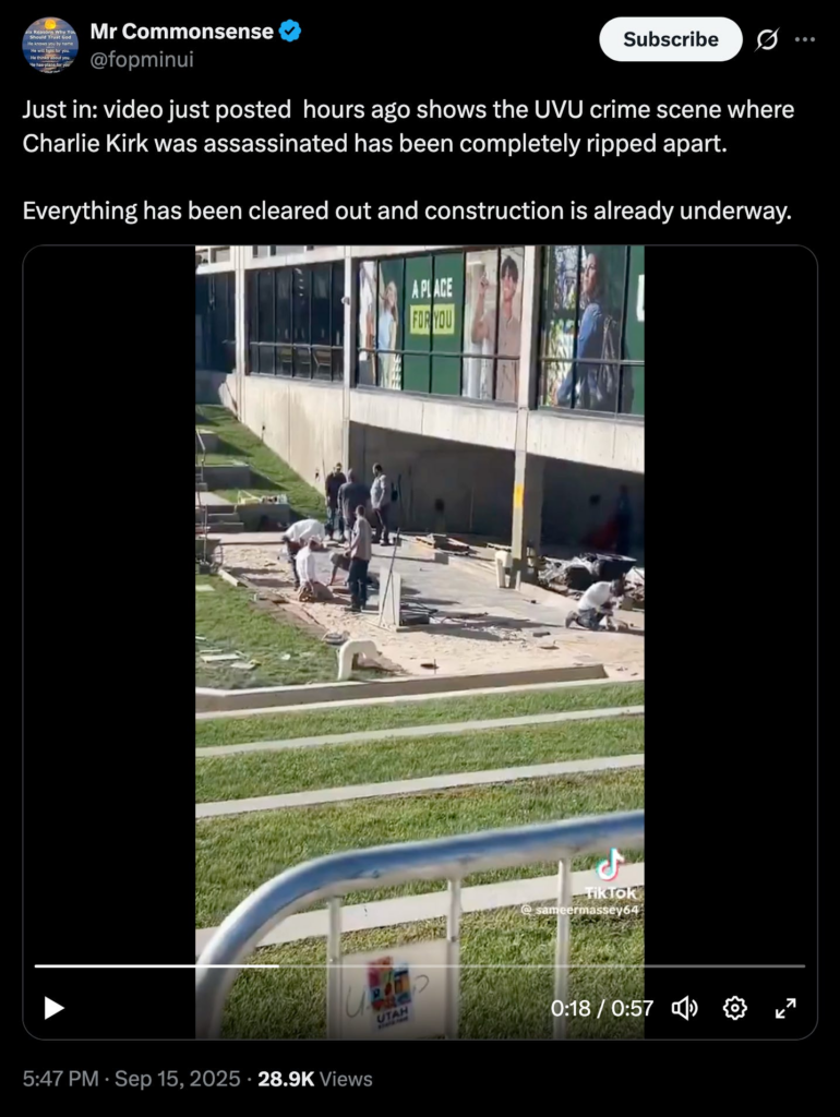 Where’s The Bullet That Killed Charlie Kirk?