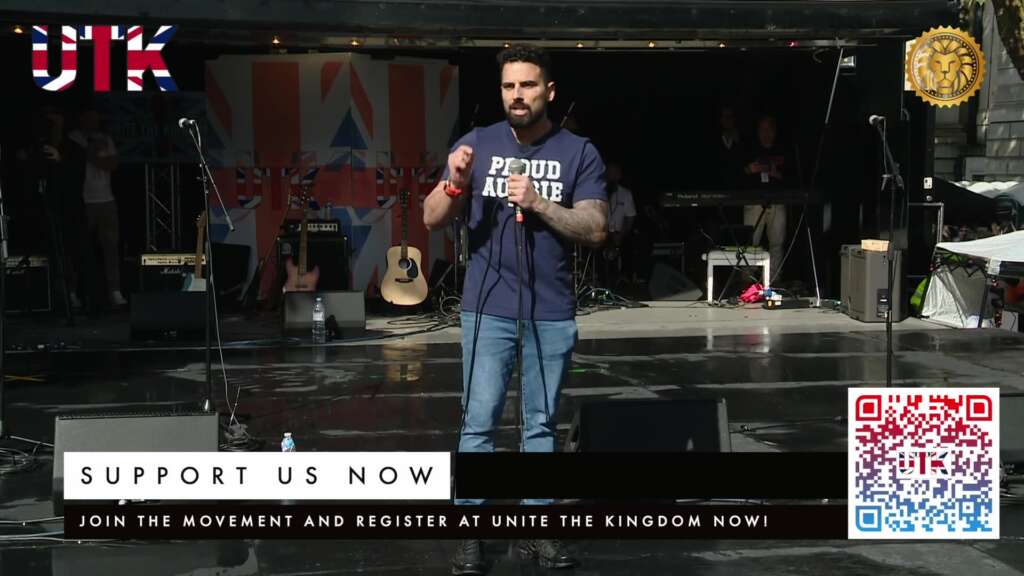 Avi Yemeni Fires Up London Crowd | Freedom of Speech Rally 2025