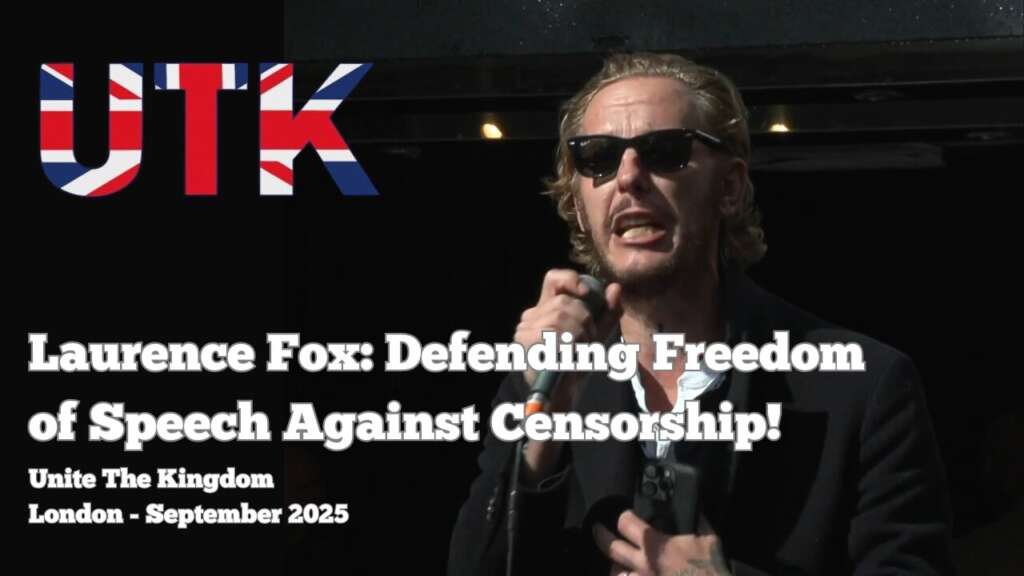 Laurence Fox: Defending Freedom of Speech Against Censorship