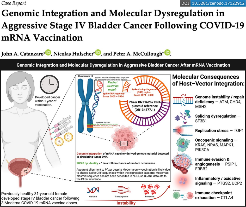 mRNA “Vaccine” Genomic Integration: Visualized in Hyper-Realistic Detail