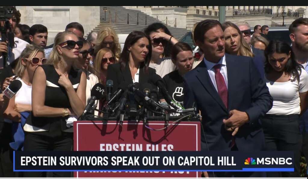 Sept 4 – Trump Tells His Rape Victims They Suffer from “Democrat Hoax”