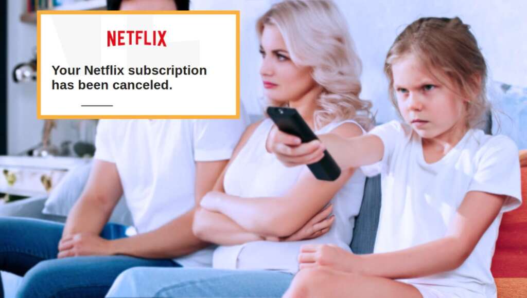 Conservative Family Cancels Netflix Account Forever For The Fifth Time (Satire)