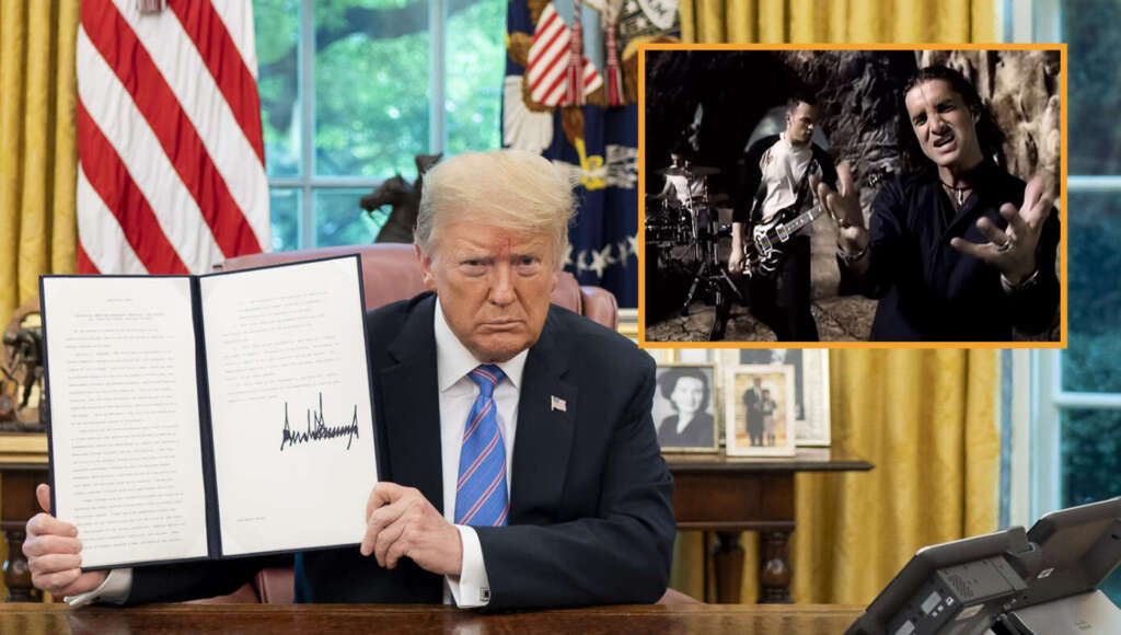 Trump Signs Executive Order Mandating The Only Artist Who Can Perform The Super Bowl Halftime Show Is Creed (Satire)