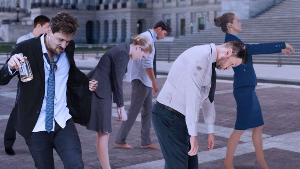 As Shutdown Continues, Feral Government Workers Begin Roaming Streets In Packs (Satire)