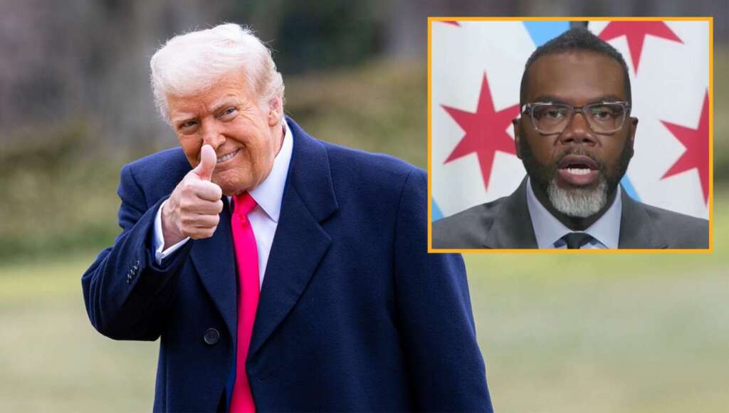 Compromise: Trump Agrees To Designate Chicago Mayor’s House ‘ICE-Free Zone’ (Satire)