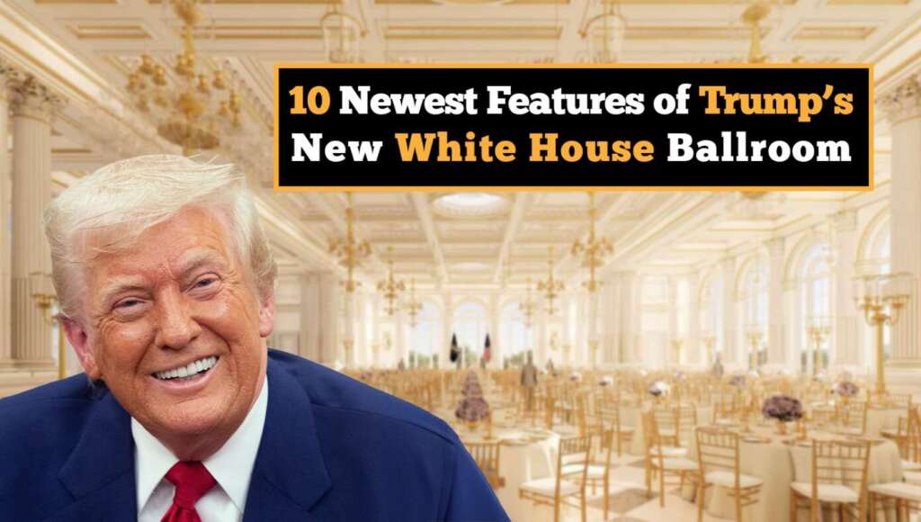 10 Coolest Features Of Trump’s New White House Ballroom (Satire)