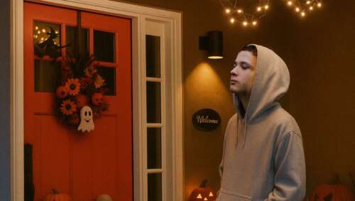 17-Year-Old Trick-Or-Treater Dresses Up As 17-Year-Old Wearing A Hoodie #BabylonBee - <img decoding=