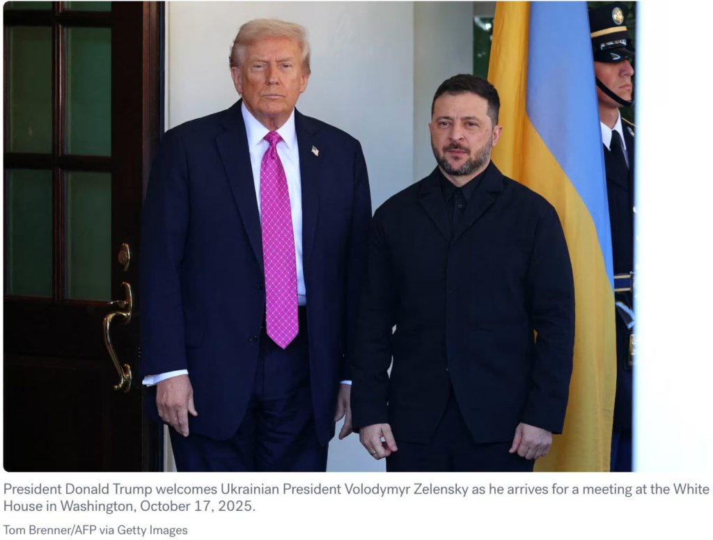 Trump Walks Back His Tomahawk Tease from Zelensky