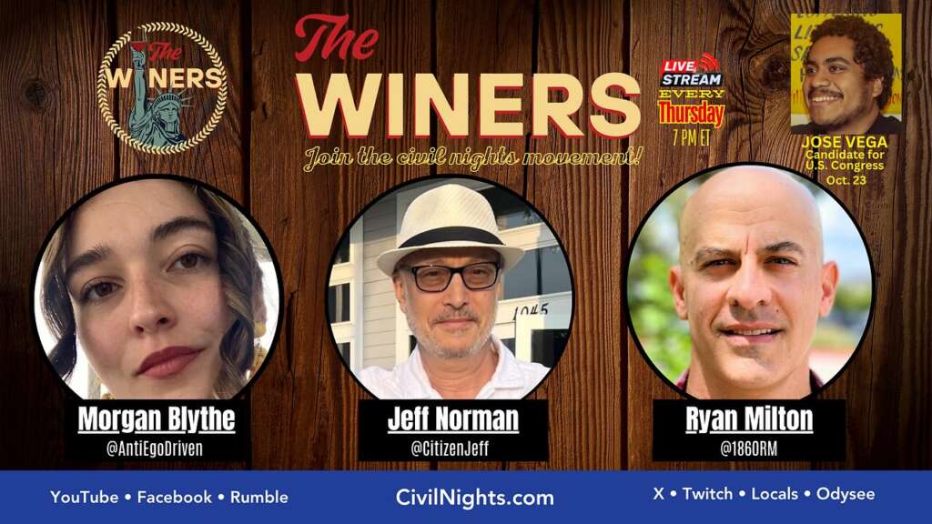 The Winers Ep. 57 (streams live on Oct. 23 at