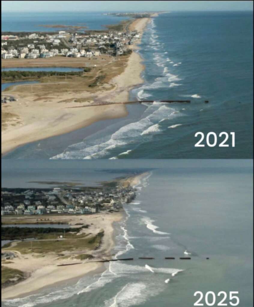 NC coast going under water