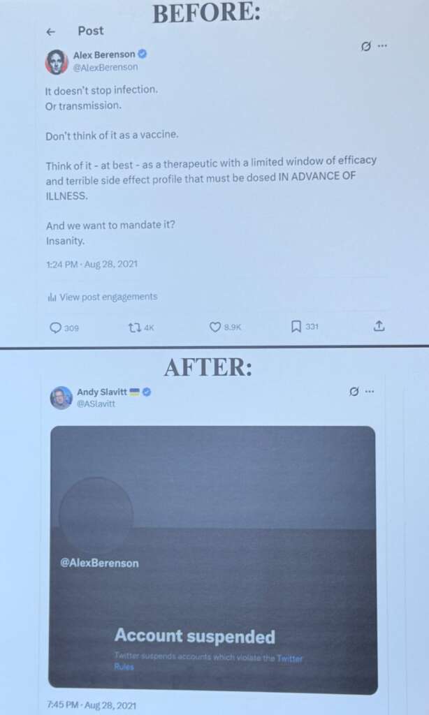 My opening statement to the Senate Commerce Committee on Berenson v Biden and federal social media censorship