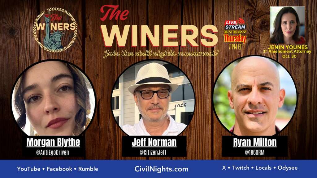 The Winers Ep. 58 (streams live on Oct. 30 at