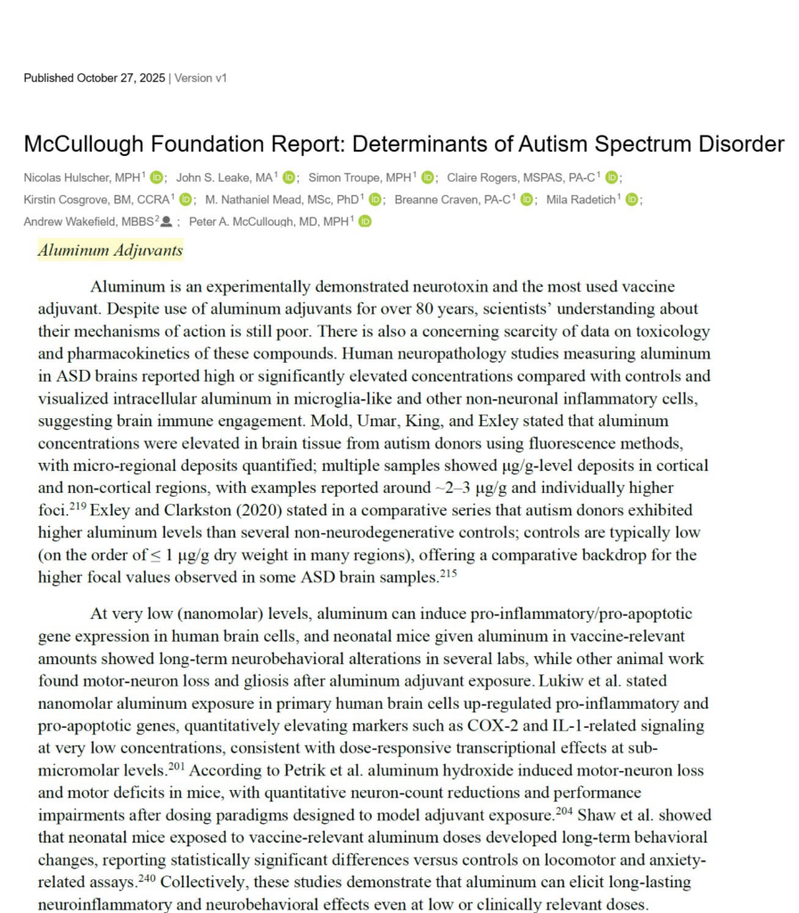 Autism Phenotype Consistent with Post-Encephalitic Syndrome