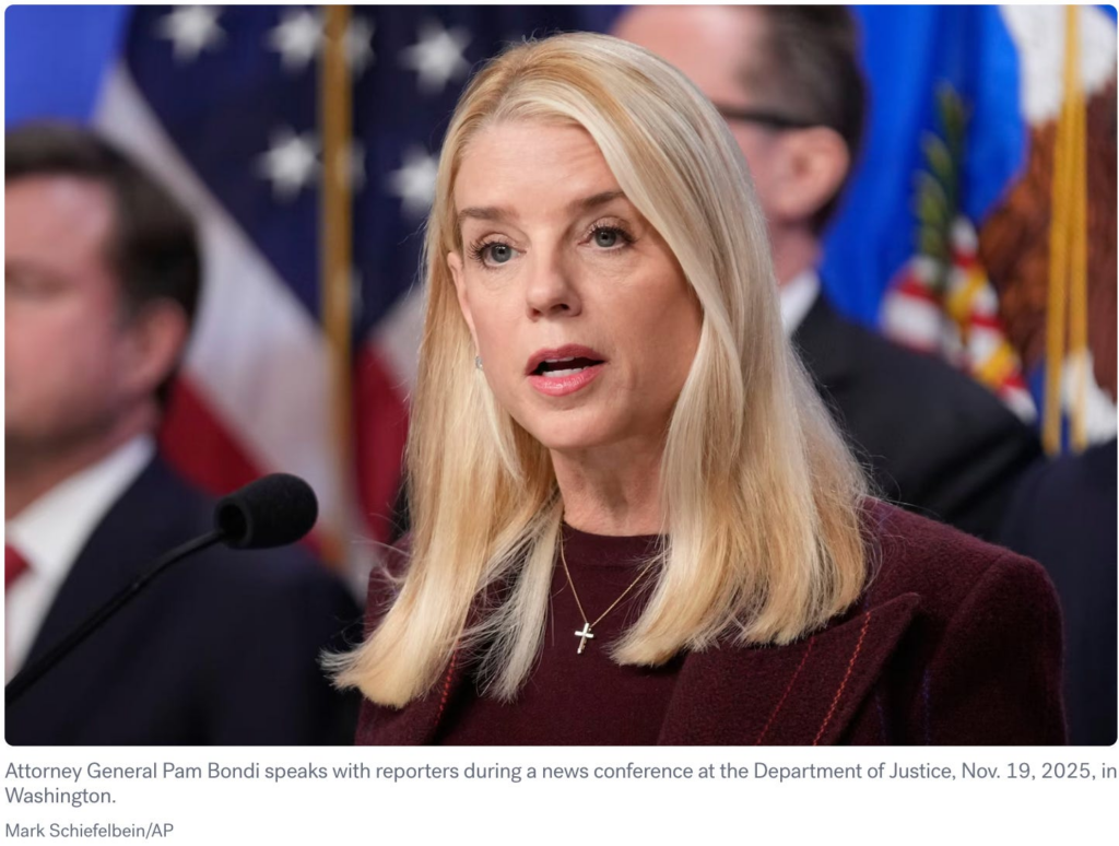 Trump & Bondi: More Ruses for Stalling Full Release of Epstein Files?
