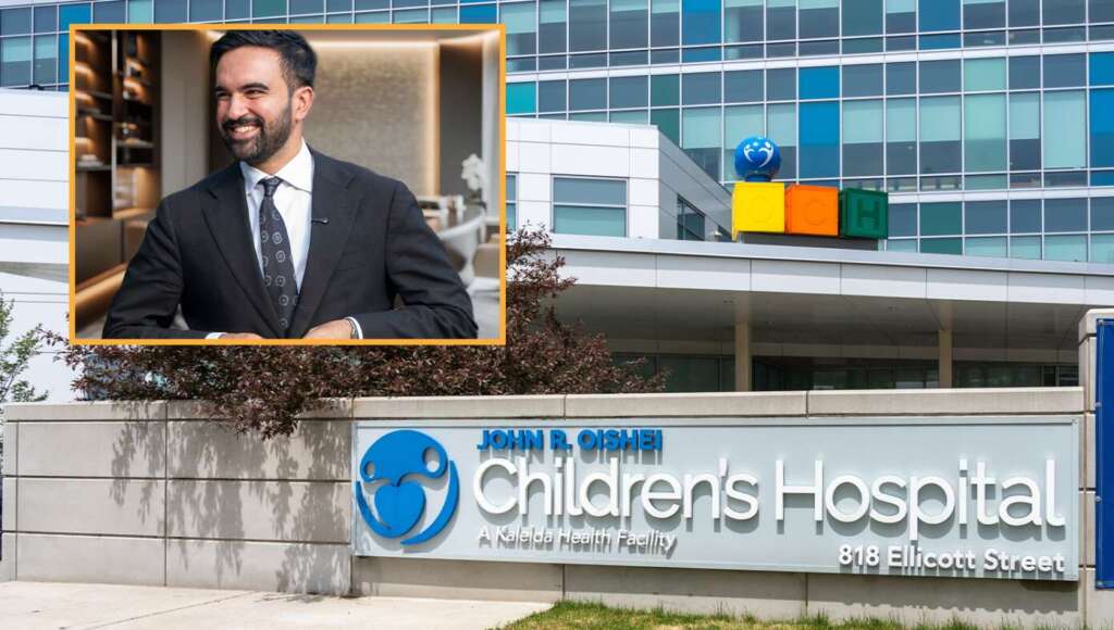 Mamdani Moves Mayor’s Office Under Children’s Hospital (Satire)