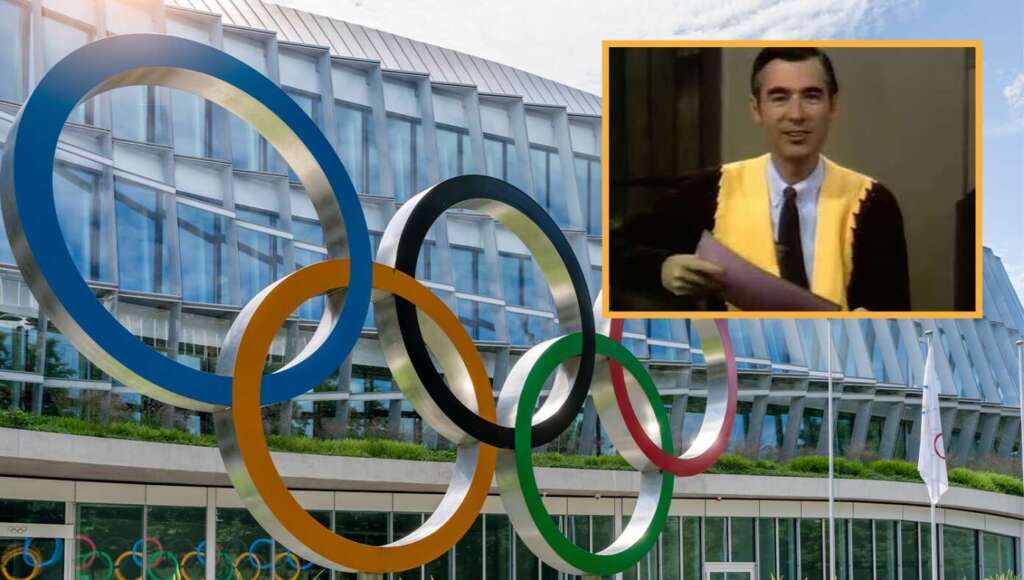 Olympics Change Trans Policies After Watching Old ‘Mister Rogers’ Episode (Satire)