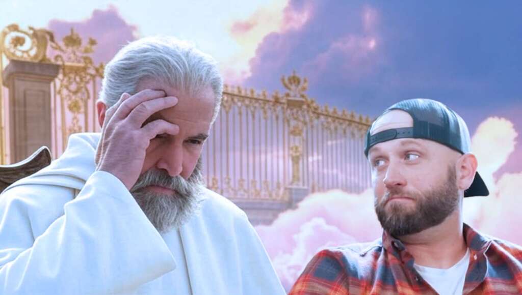 St. Peter Getting Tired of Answering Questions About The Nephilim (Satire)