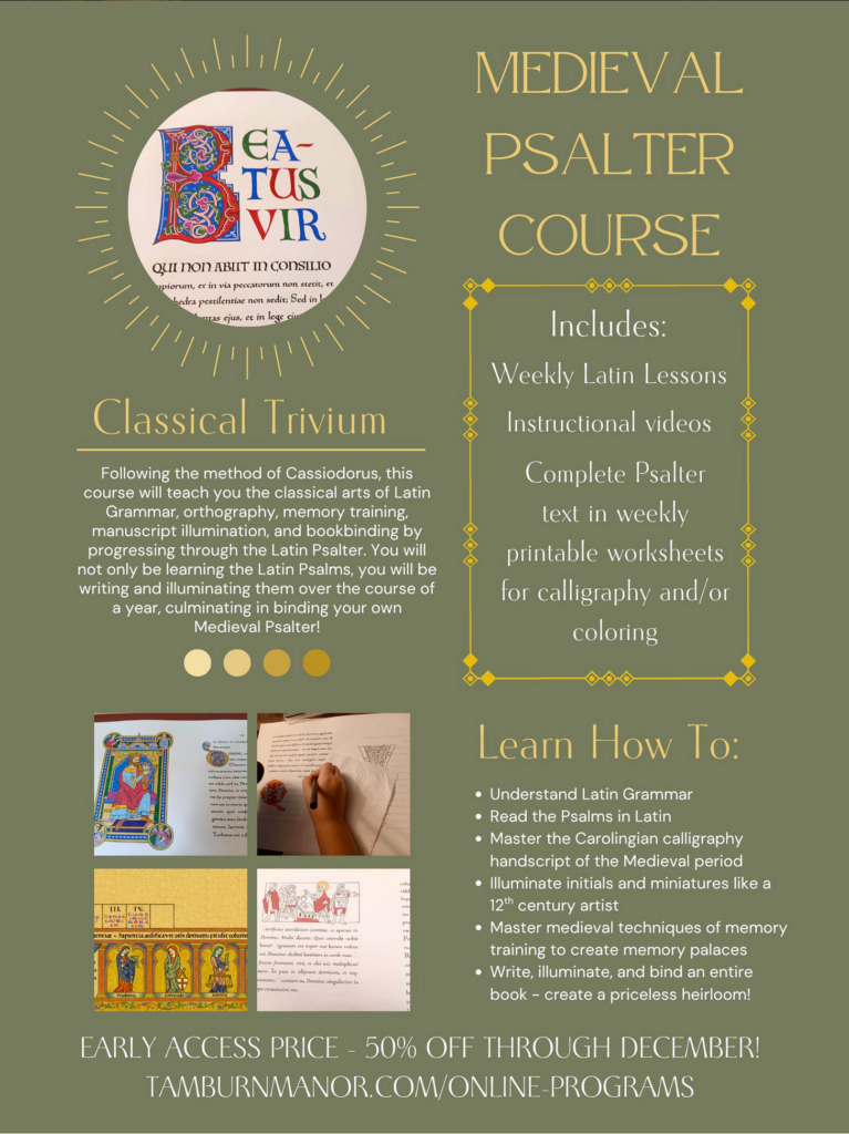 Create Your Own Medieval Psalter