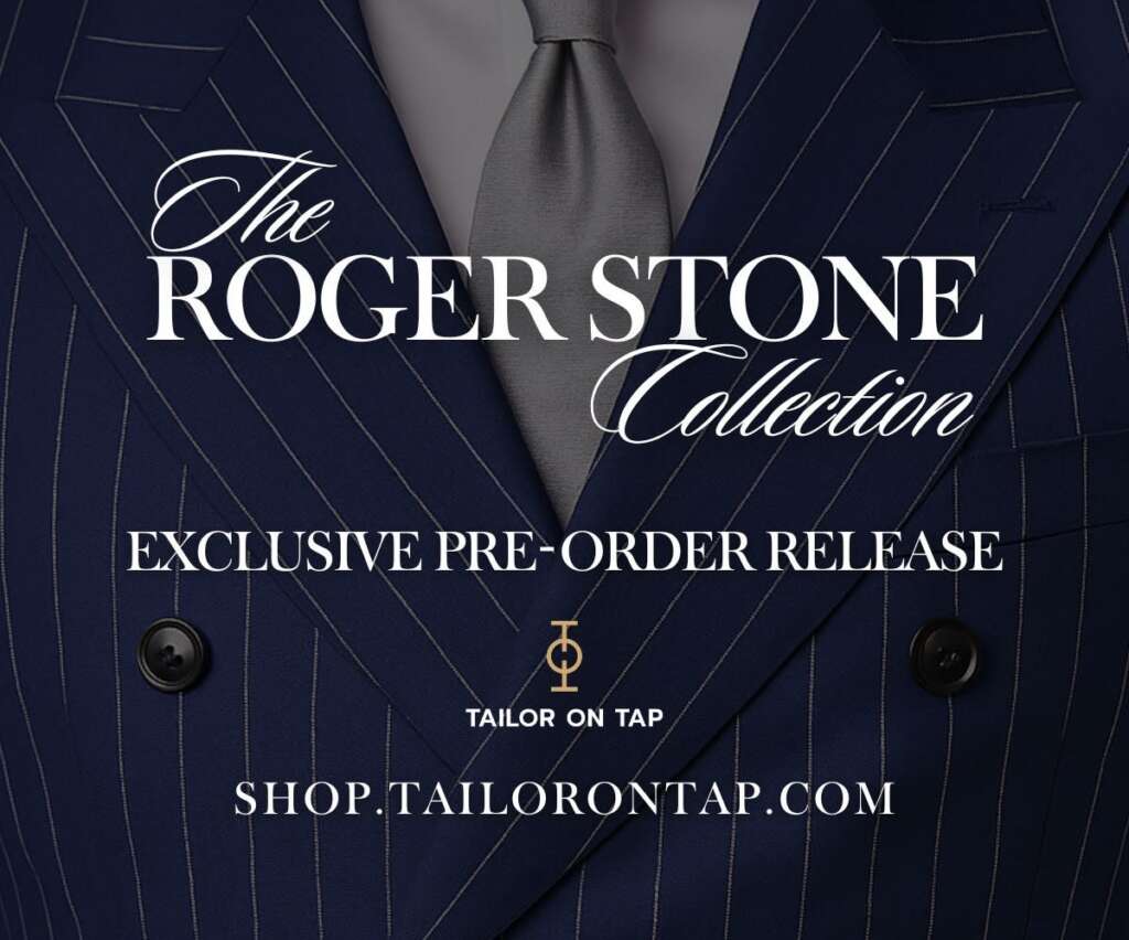 It’s finally here… The Roger Stone Menswear Collection