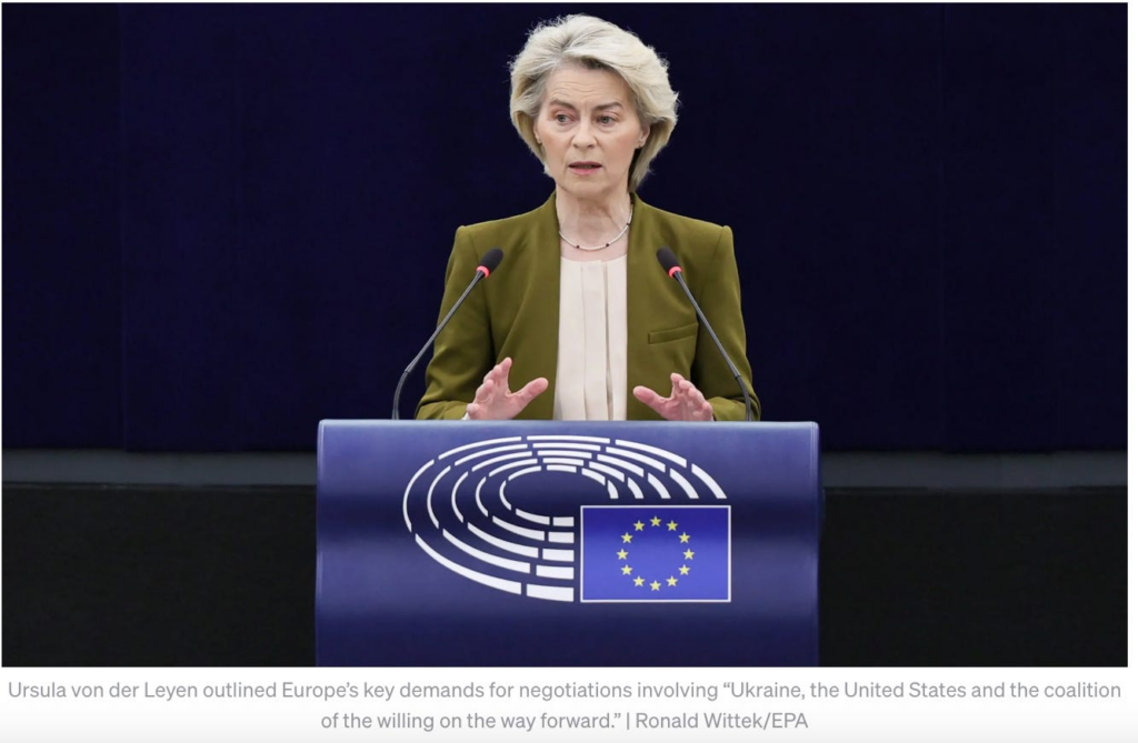 Ursula von der Leyen is Completely Dissociated from Reality