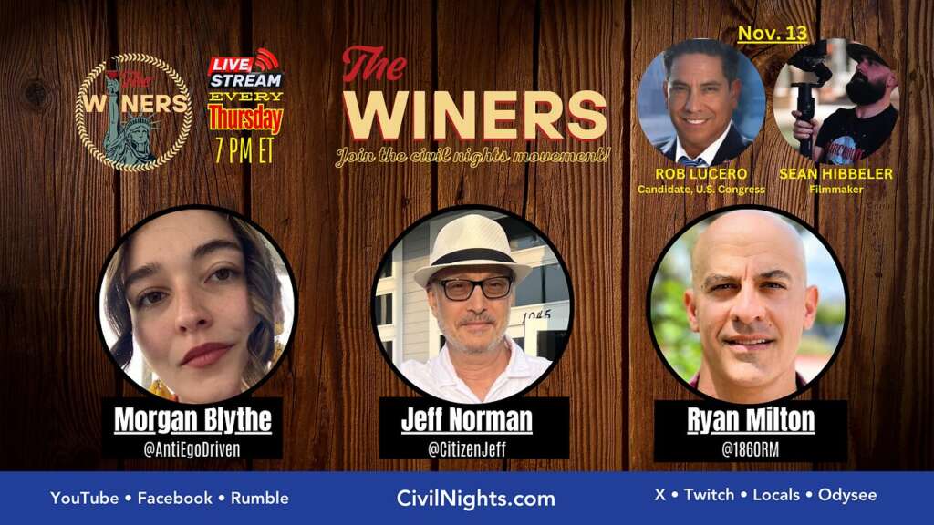 The Winers Ep. 60 (streams live on Nov. 13 at