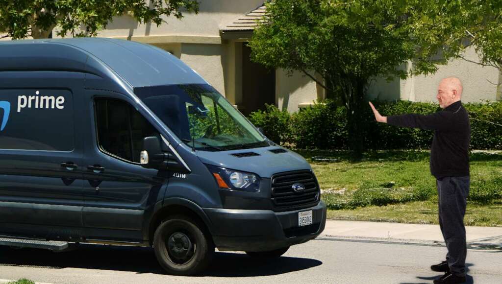 Husband Issues Travel Ban On Any Trucks From Amazon (Satire)