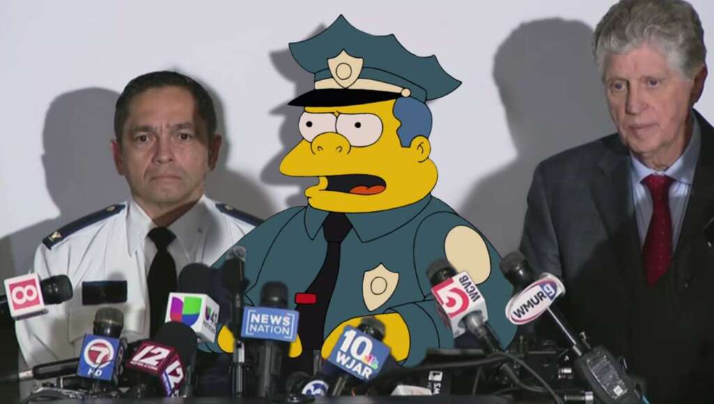 Brown University Hires Chief Wiggum To Track Down Shooter (Satire)