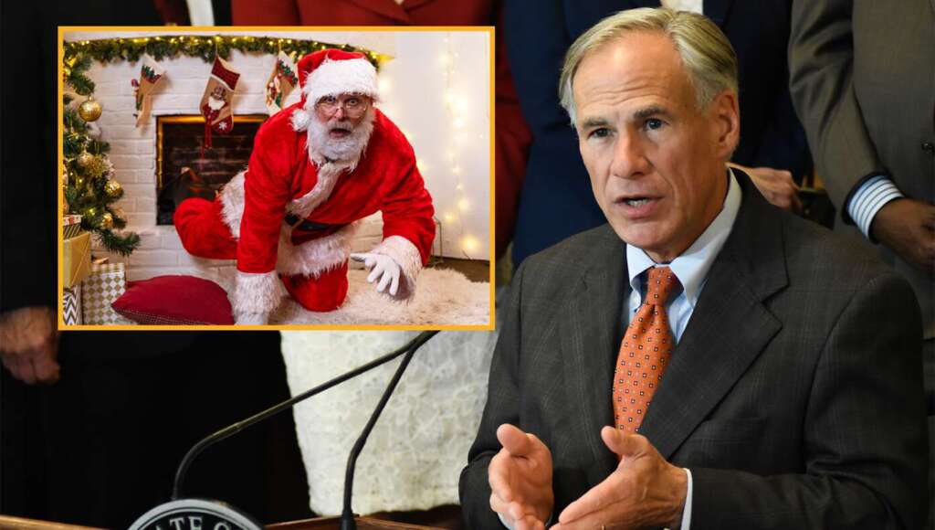 Texas Issues Annual Reminder Not To Shoot Santa (Satire)